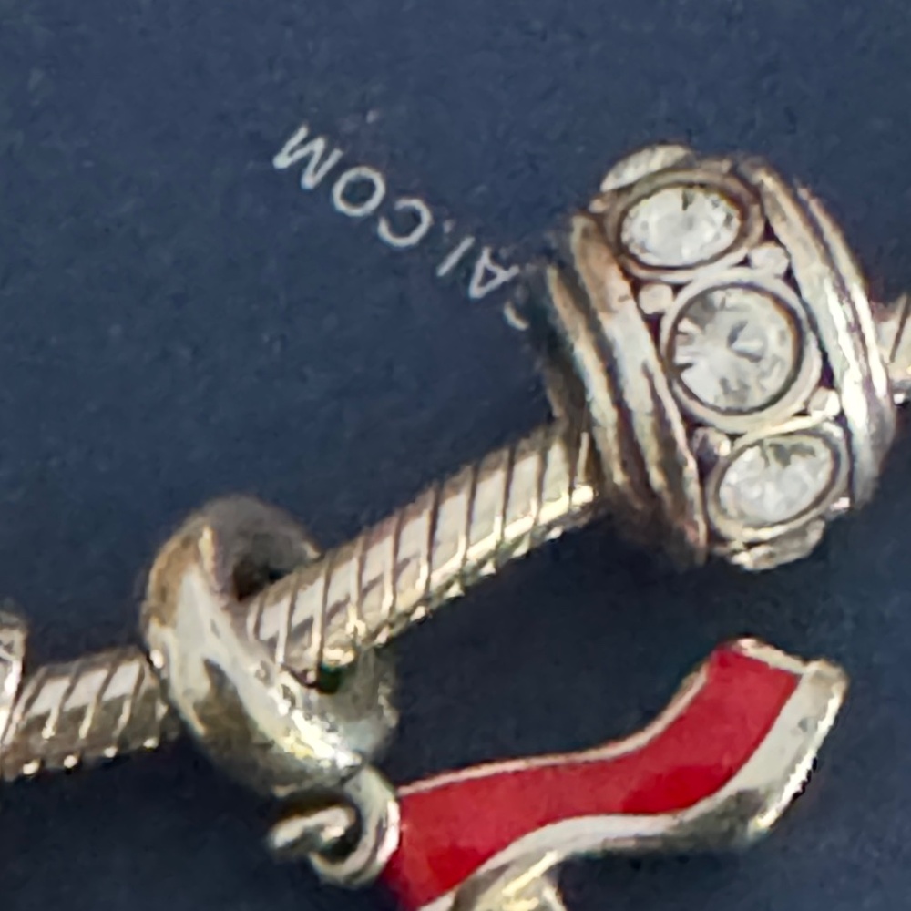 Pandora Charm Bracelet Silver with 6 charms - Picture 4 of 8